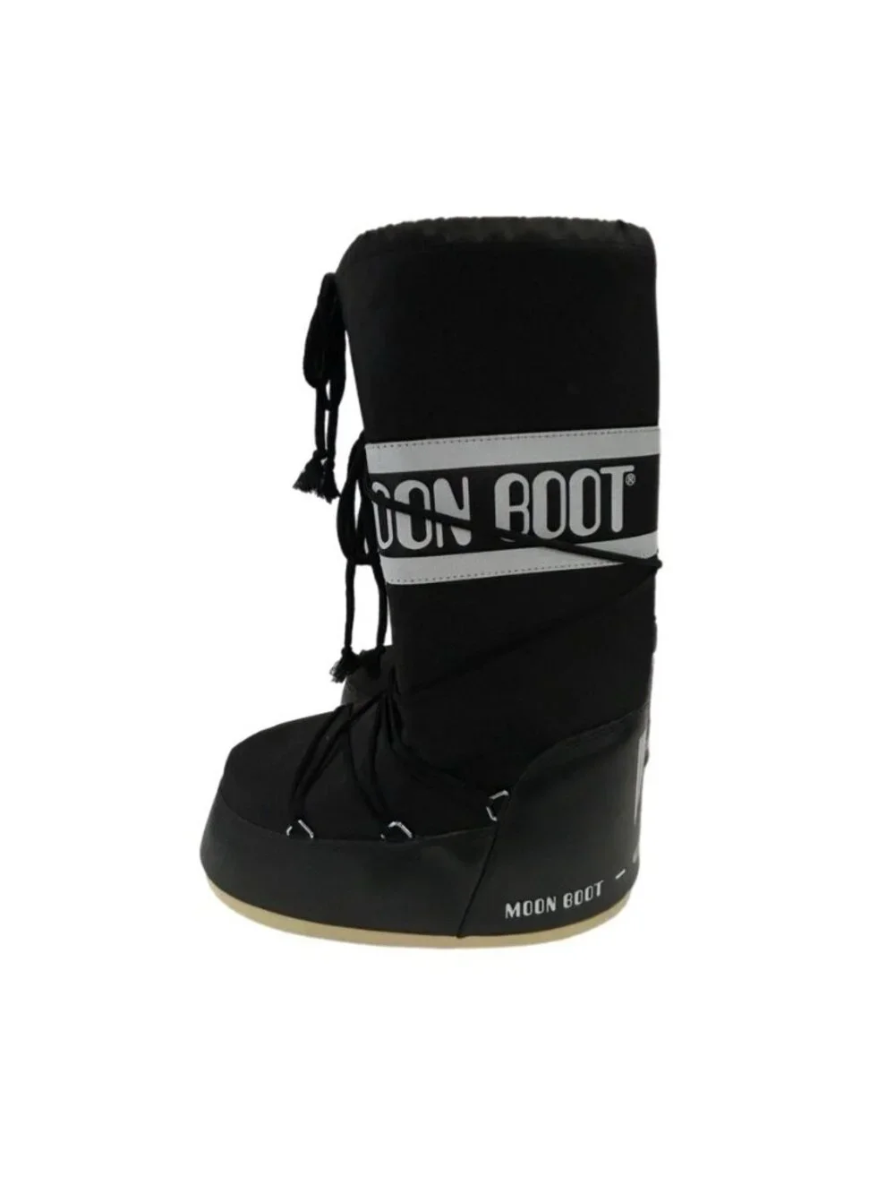 Moon Boot Icon Classic Black Winter Snow Boots W SIZE 10-11.5